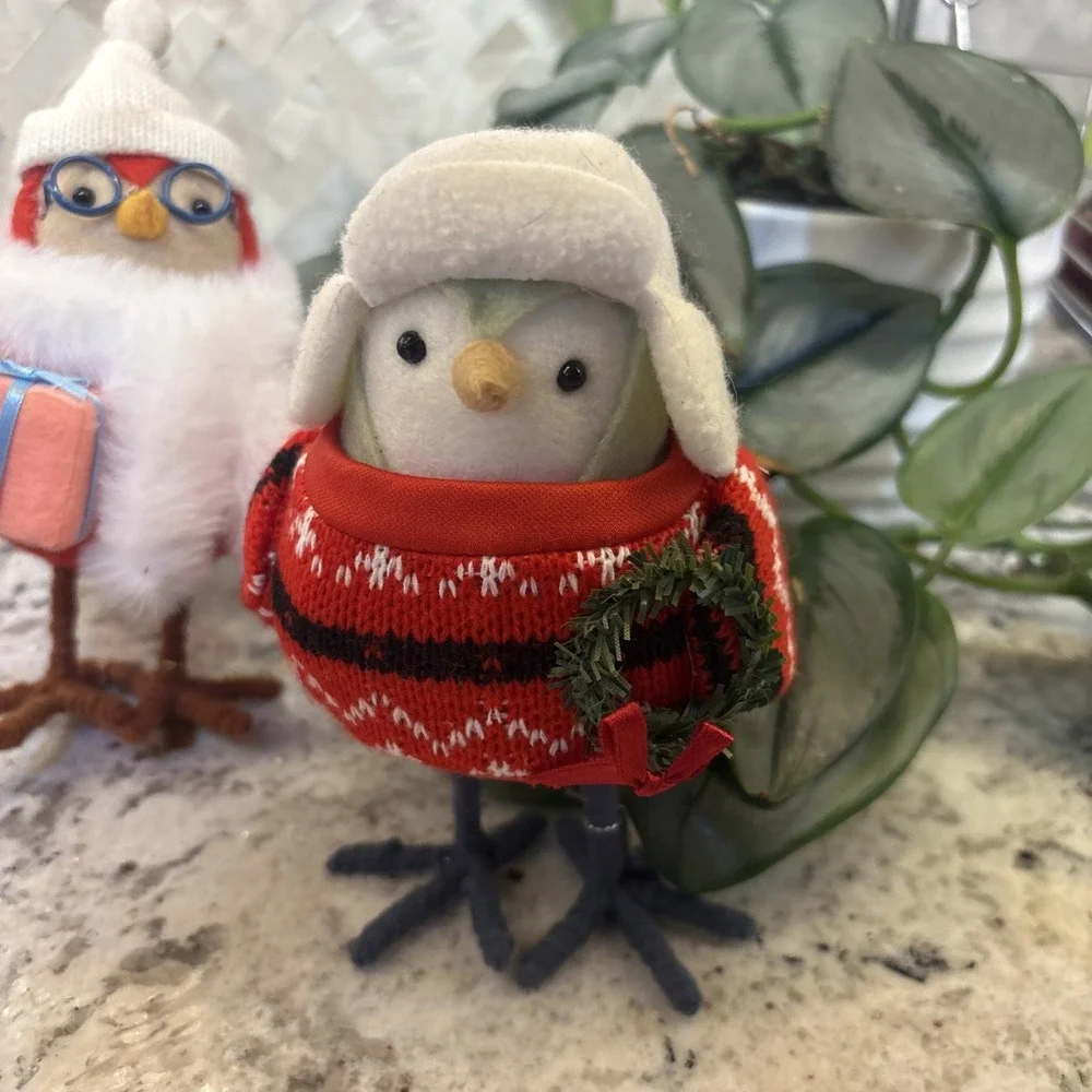 Target Featherly Friends Wondershop Bird Winter snap Ginger Bauble Bauble Fika +